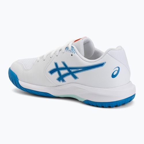 Buty do tenisa dziecięce ASICS Gel-Dedicate 9 GS white/directoire blue