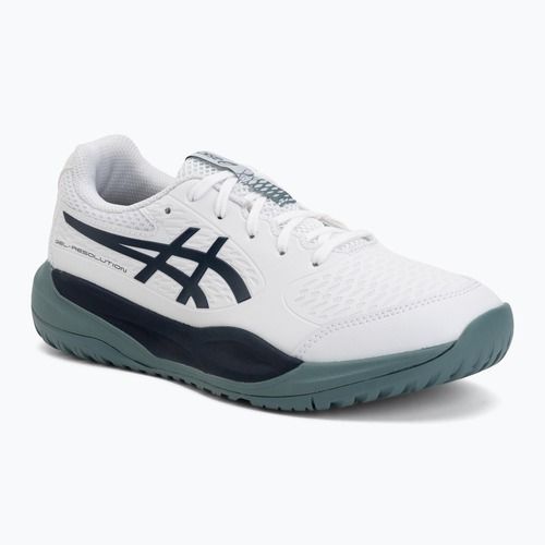 Buty do tenisa dziecięce ASICS Gel-Resolution X GS white/midnight