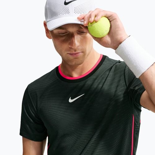 Koszulka męska Nike Court Slam Aero-Fit black spruce/white