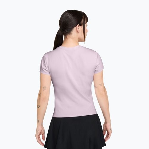 Koszulka tenisowa damska Nike Court Dri-Fit Advantage bleached lilac/white