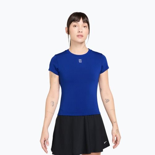 Koszulka tenisowa damska Nike Court Dri-Fit Advantage old royal/white