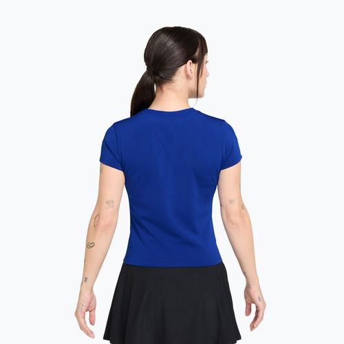 Koszulka tenisowa damska Nike Court Dri-Fit Advantage old royal/white