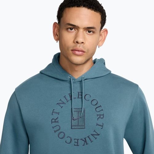 Bluza męska Nike Court Heritage smokey blue/new slate