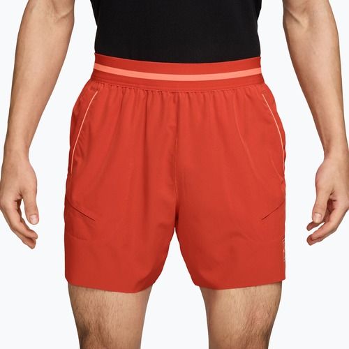 Spodenki tenisowe męskie Nike Court Dri-Fit Advantage 6" picante red/atomic pink/atomic pink