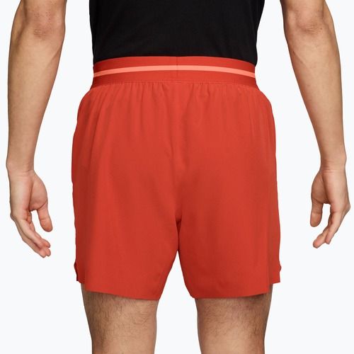 Spodenki tenisowe męskie Nike Court Dri-Fit Advantage 6" picante red/atomic pink/atomic pink