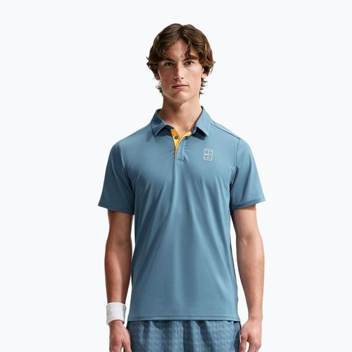 Koszulka polo męska Nike Court Dri-Fit Advantage smokey blue/white