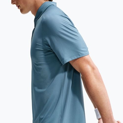 Koszulka polo męska Nike Court Dri-Fit Advantage smokey blue/white