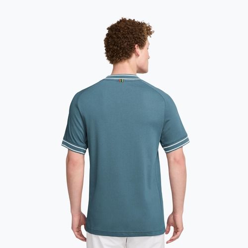 Koszulka tenisowa męska Nike Court Heritage barely smokey blue