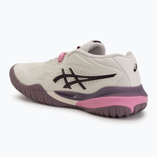 Buty do tenisa damskie ASICS Gel-Resolution X soft oat/dark aubergine