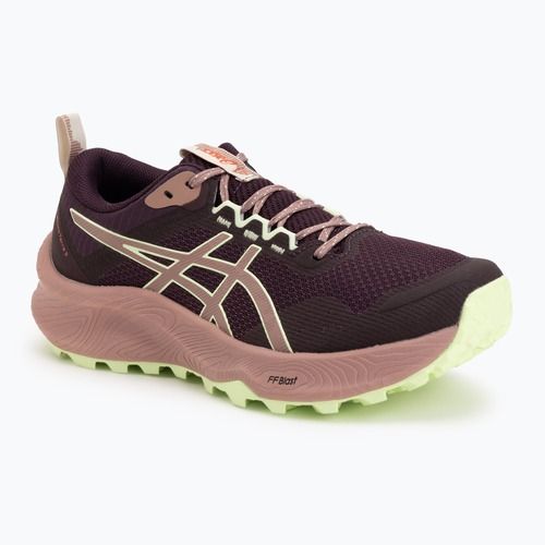 Buty do biegania damskie ASICS Trabuco Terra 3 dark aubergine/illuminate yellow