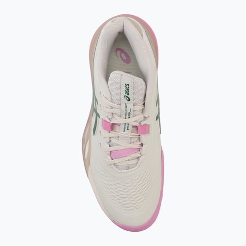 Buty do padla damskie ASICS Gel-Resolution X Padel W soft oat/jewel green
