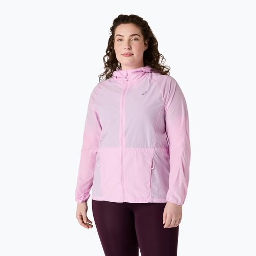 Kurtka do biegania damska ASICS Road Packable Jacket hazy lilac