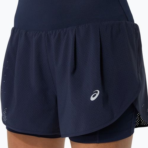 Spodenki do biegania damskie Asics Road 2-N-1 3.5In Short Midnight