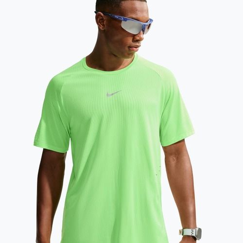 Koszulka do biegania męska Nike Stride volt/light silver