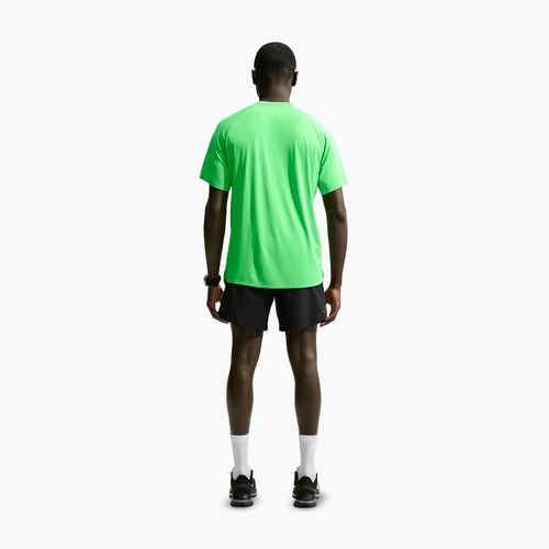 Koszulka do biegania męska Nike Stride green spark