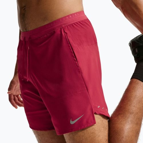 Spodenki do biegania męskie Nike Stride Dri-Fit 2in1 7" tough red