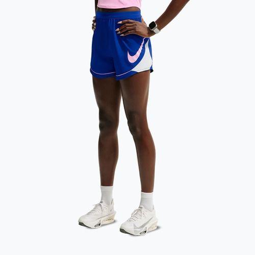 Spodenki do biegania damskie Nike Tempo Dri-Fit Unlined old royal/football grey/pink rise