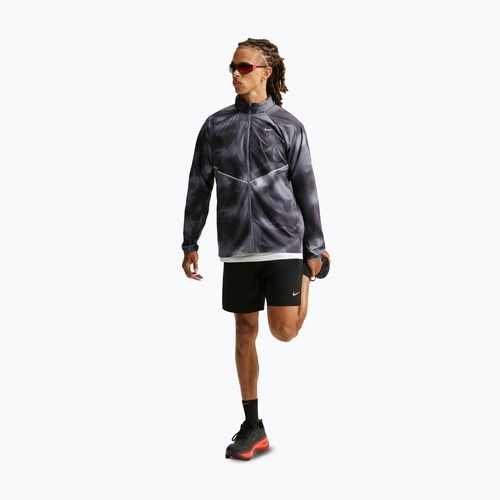 Kurtka do biegania męska Nike Miler black/smoke grey