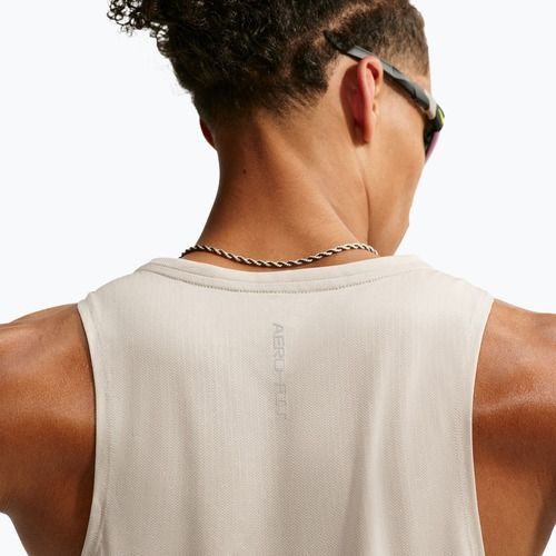 Koszulka do biegania męska Nike Stride cream Ii/sail
