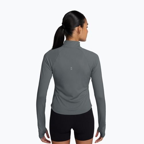 Bluza do biegania damska Nike Tempo Dri-Fit 1/4 Zip cool grey