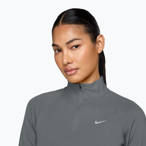 Bluza do biegania damska Nike Tempo Dri-Fit 1/4 Zip cool grey
