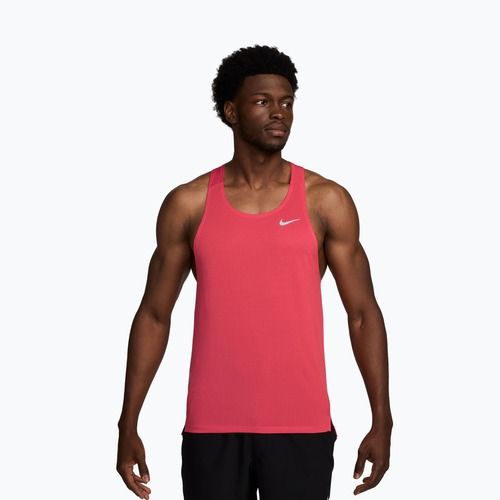 Koszulka do biegania męska Nike Fast Dri-Fit fusion red
