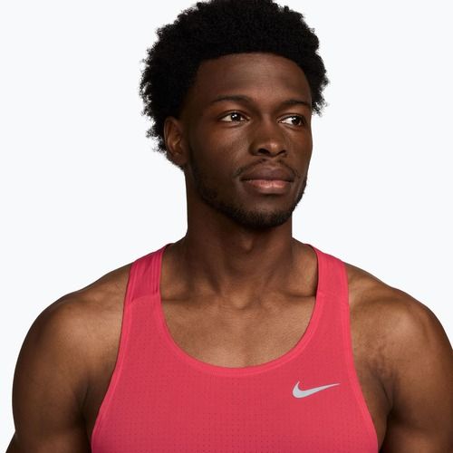 Koszulka do biegania męska Nike Fast Dri-Fit fusion red