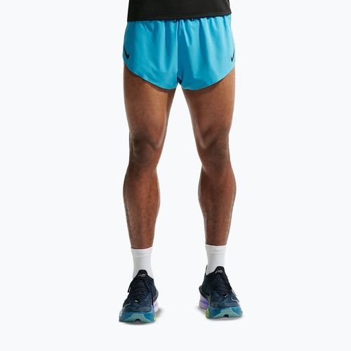 Spodenki do biegania męskie Nike AeroSwift light current blue/black