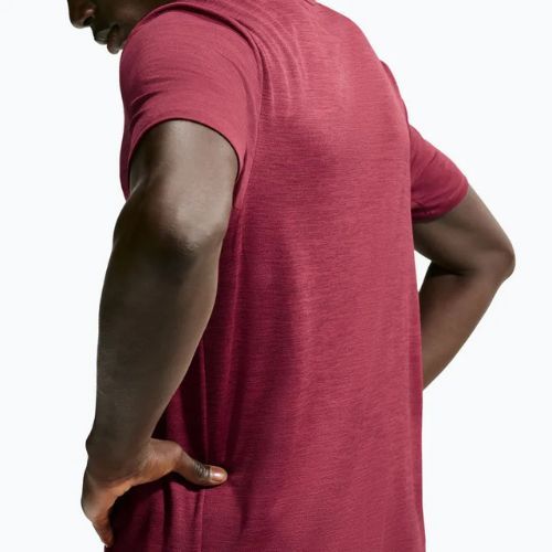 Koszulka do biegania męska Nike Miler Dri-Fit UV tough red/mystic dates