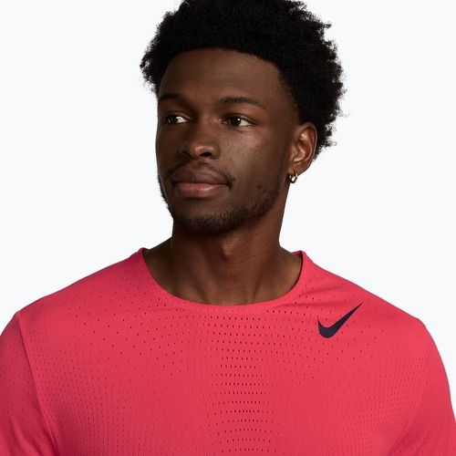 Koszulka do biegania męska Nike AeroSwift fusion red/black