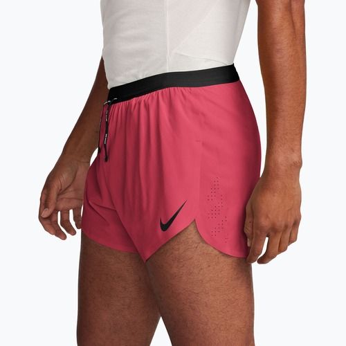 Spodenki do biegania męskie Nike AeroSwift fusion red/black