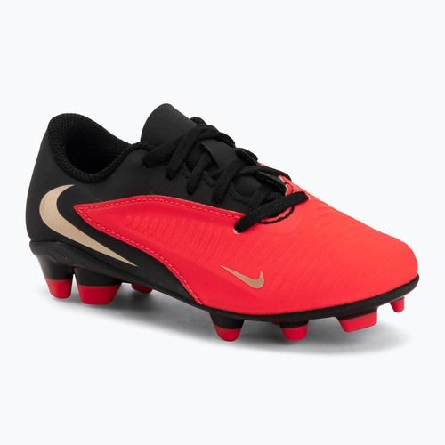 Buty piłkarskie dziecięce Nike Jr. Phantom 6 Low Club bright crimson/bright crimson/black