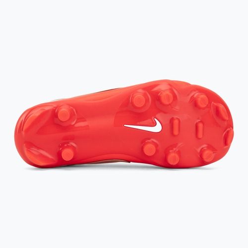Buty piłkarskie dziecięce Nike Jr. Tiempo Maestro Academy white/bright crimson/blur