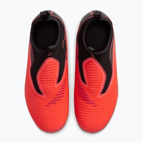 Buty piłkarskie dziecięce Nike Jr. Phantom 6 High Academy Bright Crimson/Bright Crimson/Black