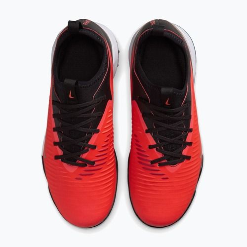 Buty piłkarskie dziecięce Nike Jr. Phantom 6 Low Academy Bright Crimson/Bright Crimson/Black