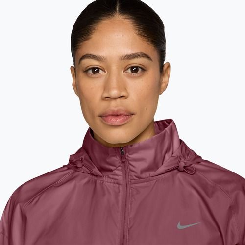 Kurtka do biegania damska Nike Tempo Repel pink smoke