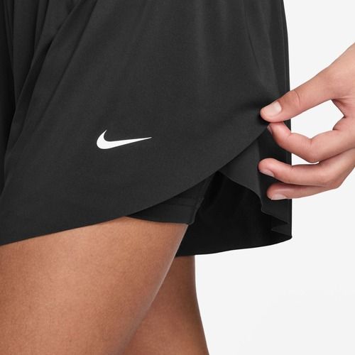 Spodenki dziecięce Nike Pro Dri-Fit 2in1 black/black/white