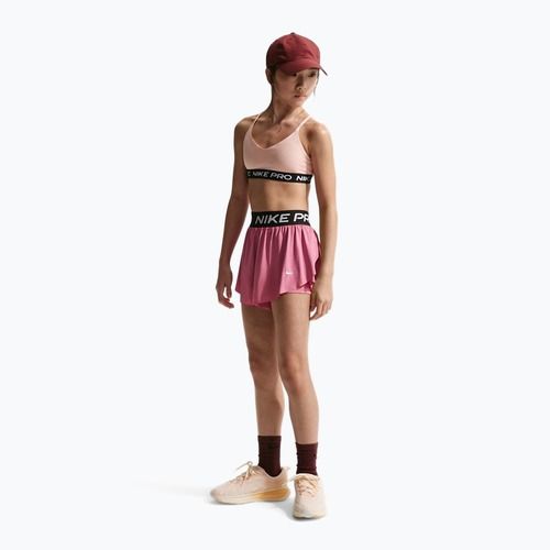 Spodenki dziecięce Nike Pro Dri-Fit 2in1 peony/black/white