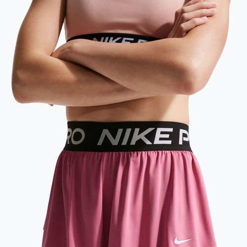 Spodenki dziecięce Nike Pro Dri-Fit 2in1 peony/black/white