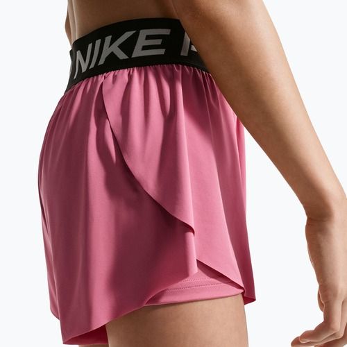 Spodenki dziecięce Nike Pro Dri-Fit 2in1 peony/black/white