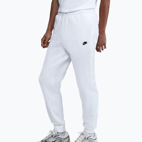 Spodnie męskie Nike Club Jogger white/white/black