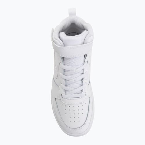 Buty dziecięce Nike Court Borough Mid 2 white/white/white