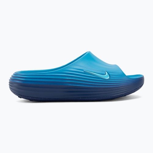 Klapki męskie Nike ReactX Rejuven8 light current blue/light current blue