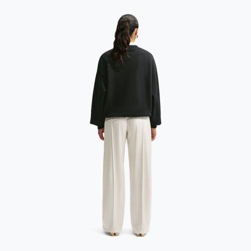 Bluza damska Nike Studio Fleece Medium Weight total black/sail