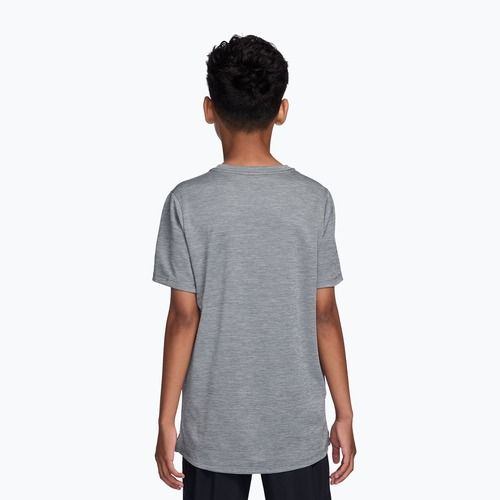 Koszulka dziecięca Nike Miler smoke grey/heather