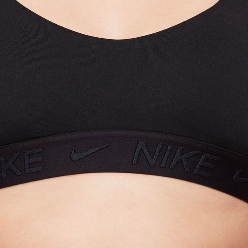 Biustonosz dziewczęcy Nike Indy black/black
