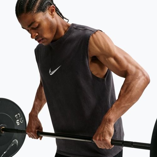 Koszulka treningowa męska Nike Sleeveless T-Shirt black/white
