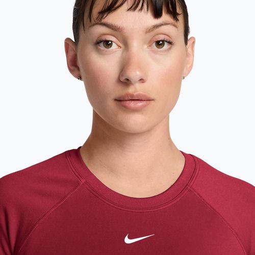 Koszulka treningowa damska Nike Pro Seamless tough red/white