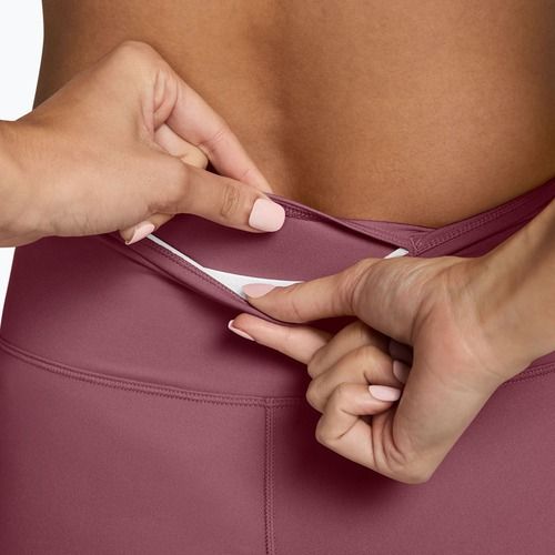 Spodenki treningowe damskie Nike One pink smoke/white