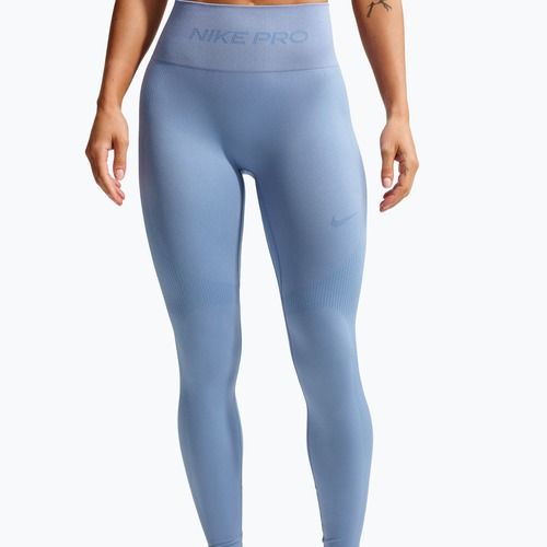 Legginsy damskie Nike Pro Seamless work blue